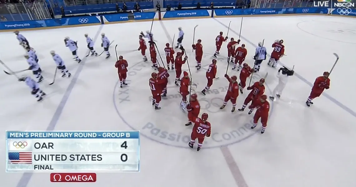 ABD hokey takımı Rusya'ya yenildi. Bu kadro için NHL'yi suçlayın.