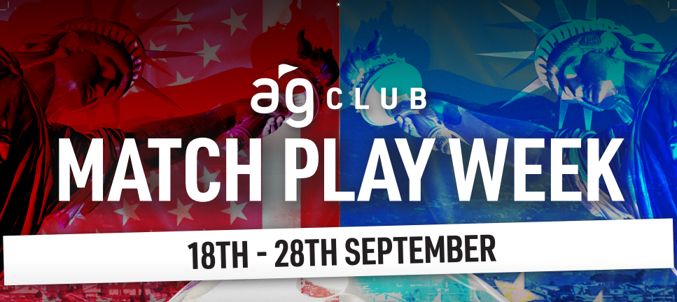 AG Club - Match Play Etkinliği 18 - 28 Eylül