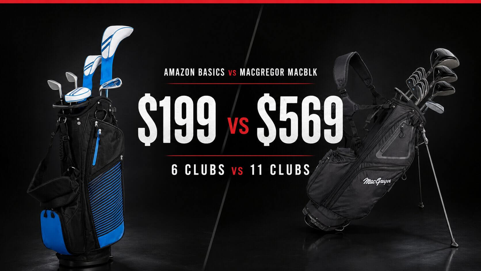 Amazon'dan 199 dolarlık bir golf setini daha iyi bir başlangıç ​​setiyle karşılaştırdım