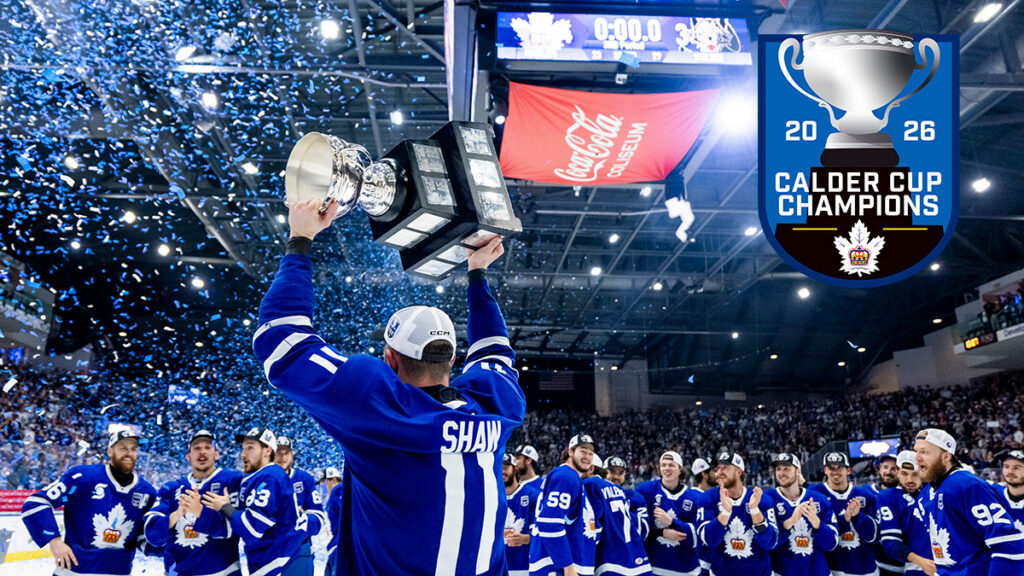 Basitçe Mar Velos! Marlies Calder Kupası'nı kazandı | TheAHL.com