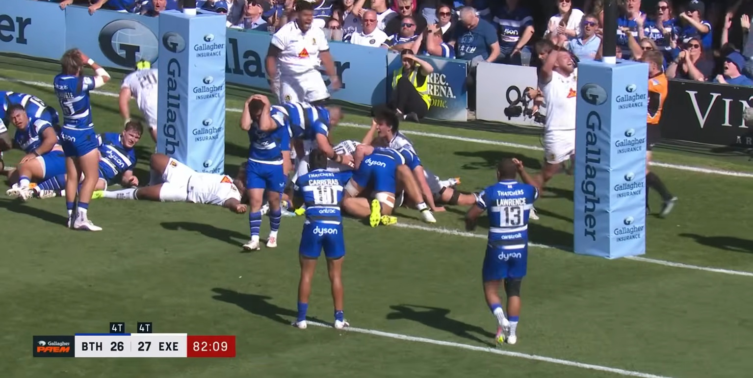 Brian O'Driscoll vs Bath'a karşı çılgın final hakemliği hakkında: "Küme düşmeye çalışmamak aptalca. Hata yaparsanız sabırlı olun"
