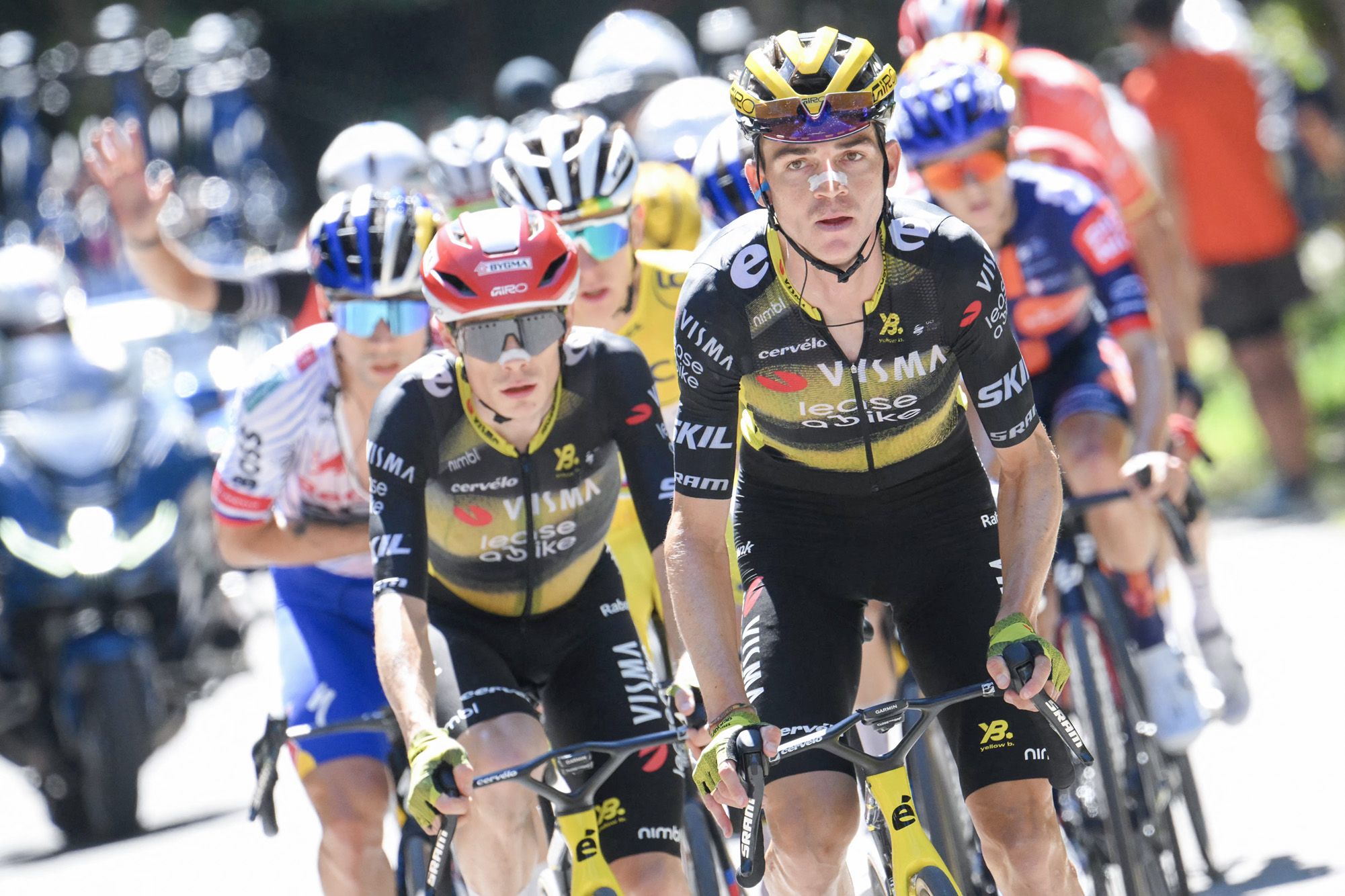 Bu, Jonas Vingegaard'ın Tour de France'daki destek ekibi, Visma-Lease a Bike kadroyu doğruladı