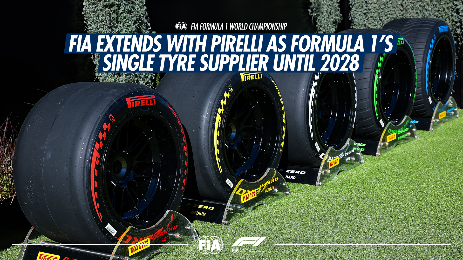 FIA, Pirelli'nin Formula 1'deki tek lastik tedarikçisi olarak varlığını 2028 yılına kadar uzatıyor