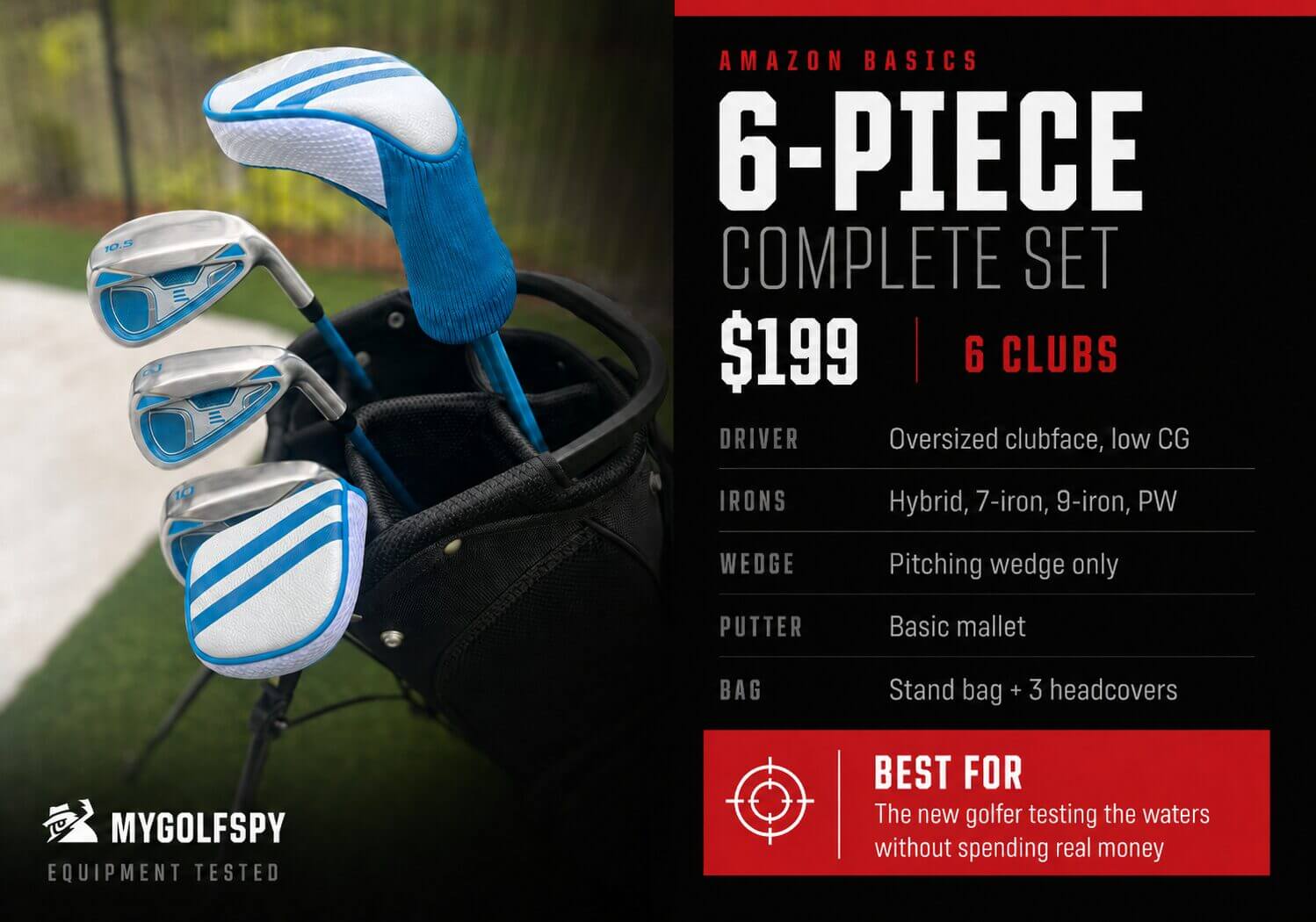 Fiyatı 199 $ ile 1.599 $ arasında değişen 5 komple golf setini test ettim. İşte paranızı nereye harcayacağınız