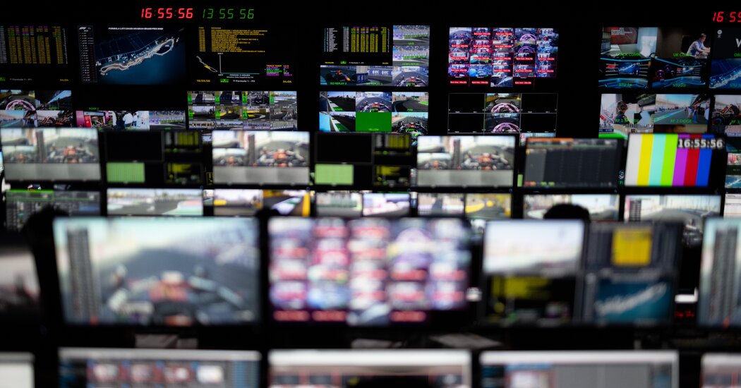 Formula 1'i televizyonda göstermek karmaşık bir süreç