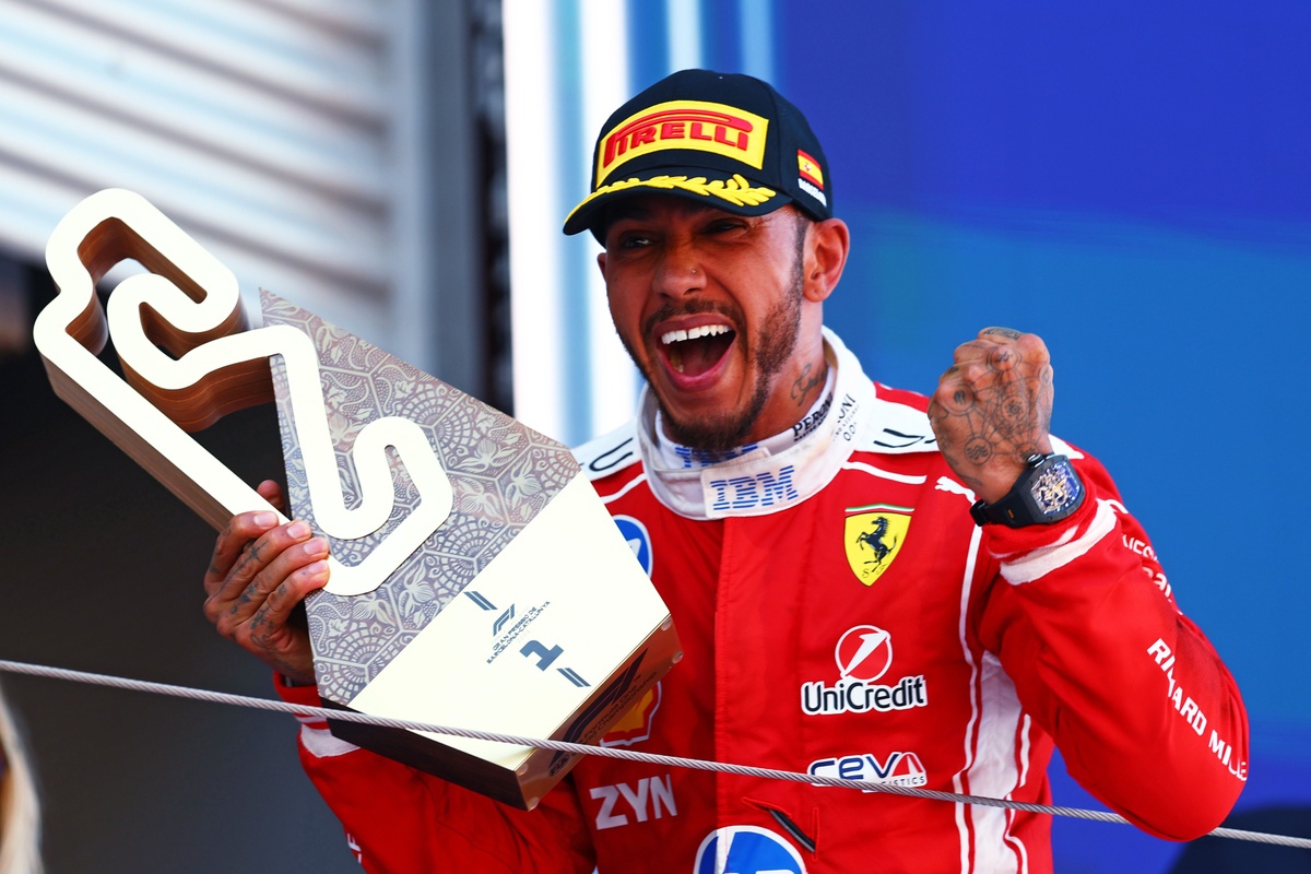 Hamilton'ın Barselona Grand Prix'si galibiyetinden ve Ferrari ile ilk galibiyetinden çılgın istatistikler
