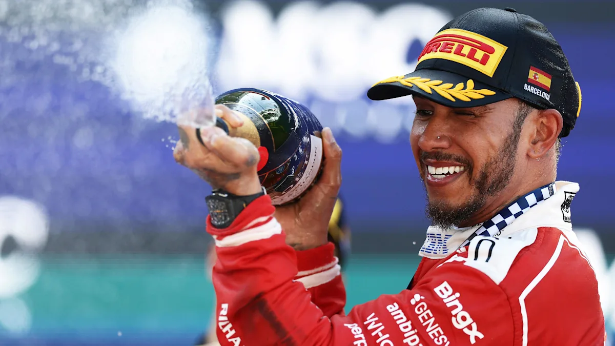 Hamilton'ın ilk Ferrari zaferi kendisine ve Formula 1'in geri kalanına ait