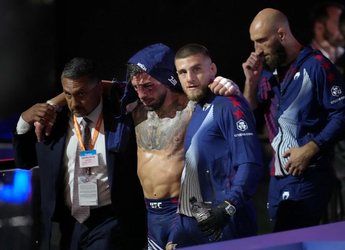 Justin Gaethje, UFC Freedom 250'nin kanlı ana etkinliğinde Ilya Topuria'yı yendi