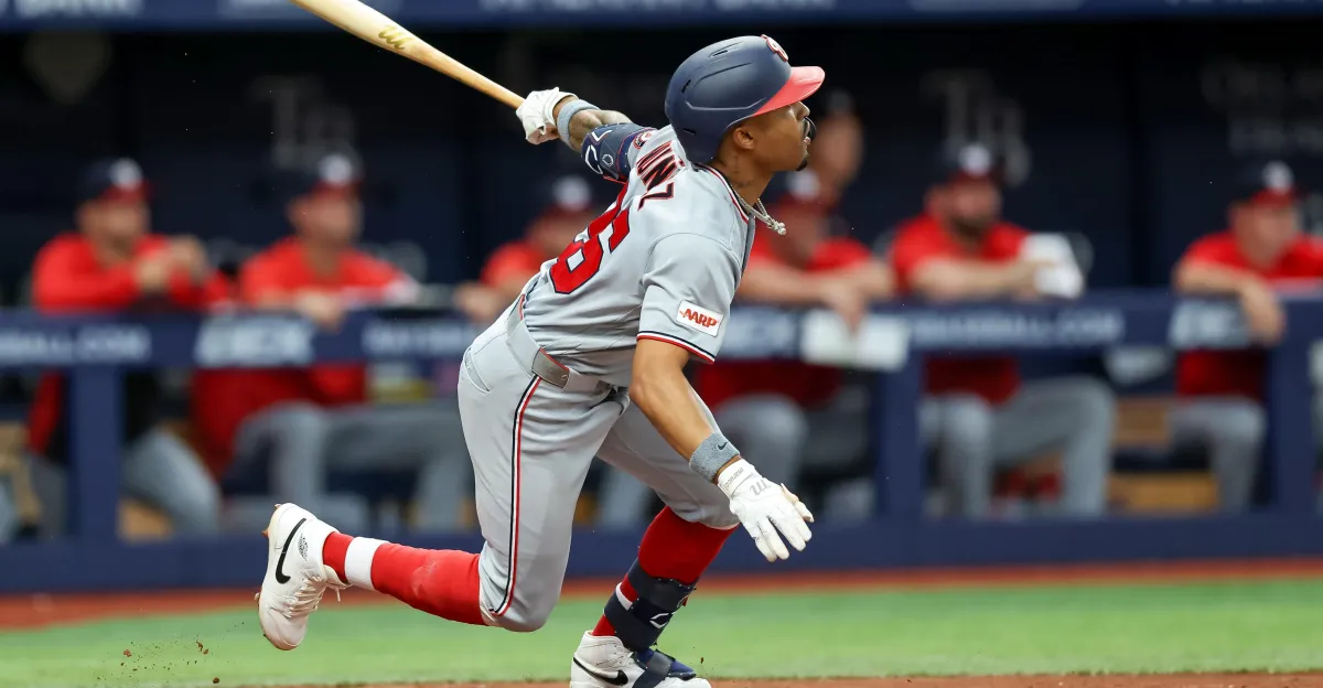 Nassim Nunez'in vuruşu Haziran ayında Washington Nationals adına geldi