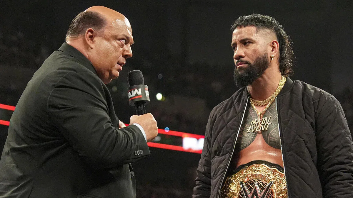 Paul Heyman Did WWE Raw Jey Uso Segment With ‘Catheter And A PICC Line’ Due To ‘Serious Infection’