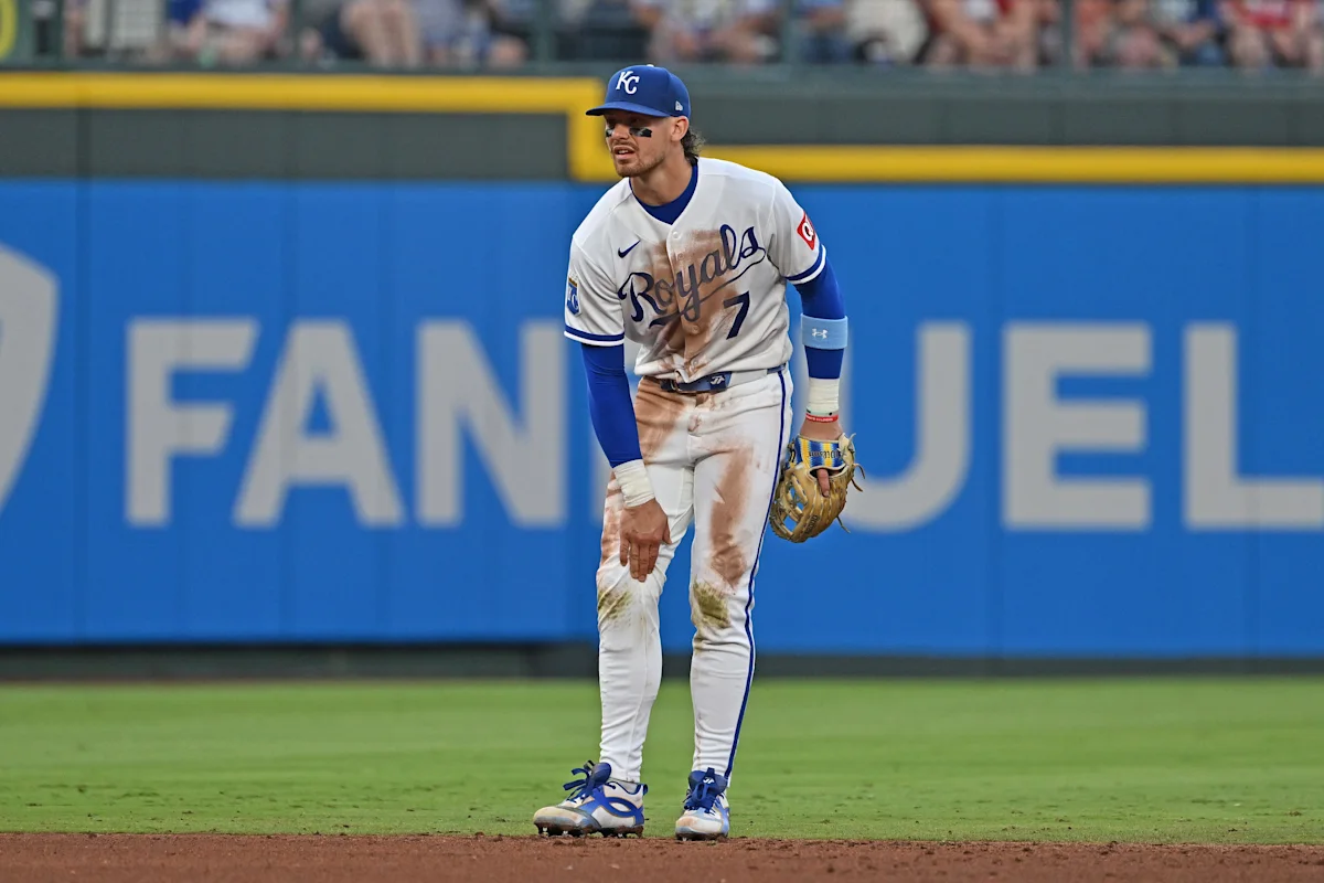 Royals yıldızı Bobby Witt Jr. dizinden sakatlanarak oyun dışı kaldı