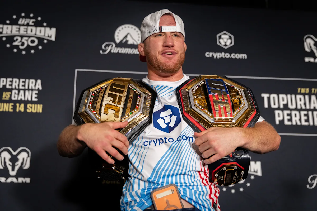 Sonunda Justin Gaethje, UFC Freedom 250'nin anlatmaya çalıştığı efsane oldu